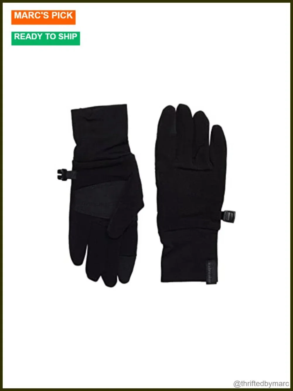 Merino Wool Touchscreen Gloves for Skiing Snowboarding Winter Sports